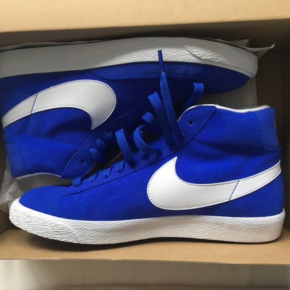 nike blazer mens blue